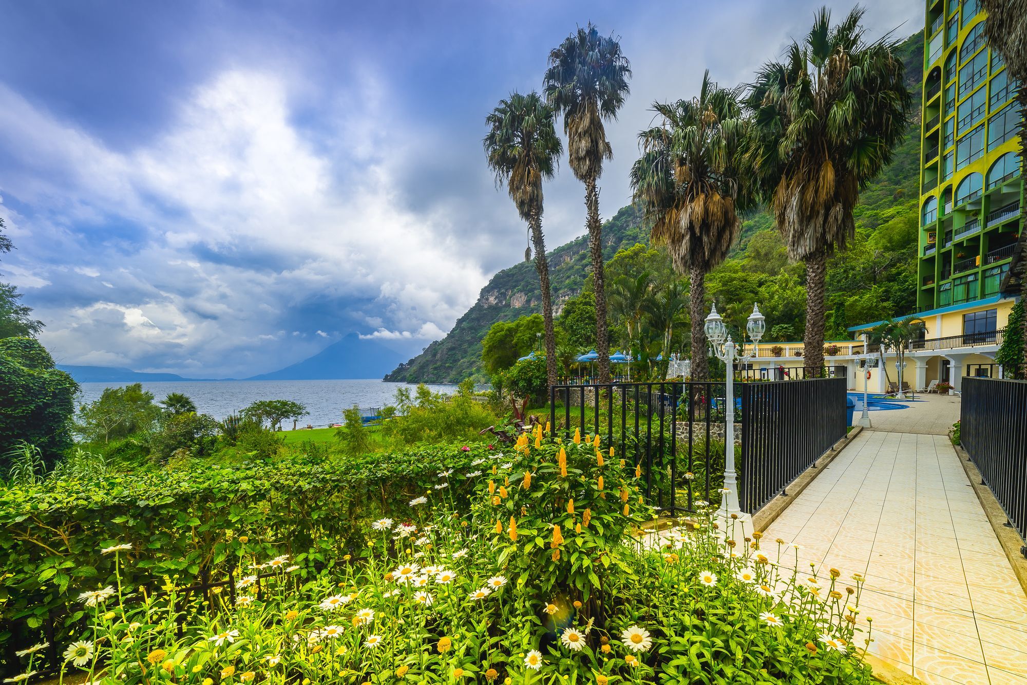 Hotel La Riviera De Atitlan Panajachel Dış mekan fotoğraf